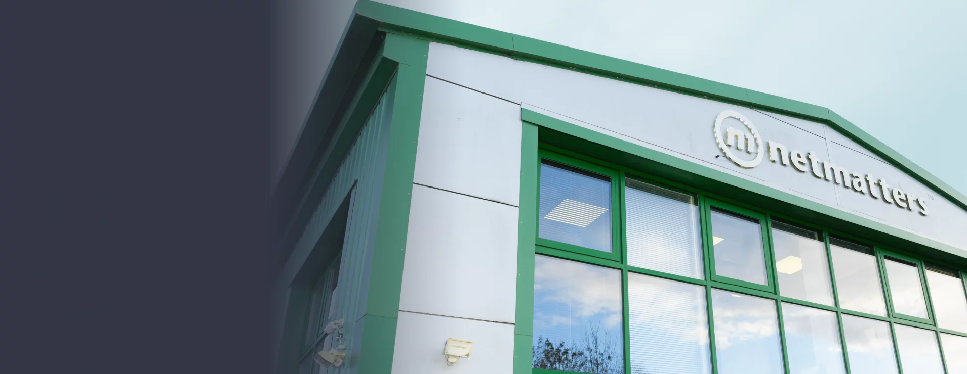 Netmatters team collaborating in a modern office