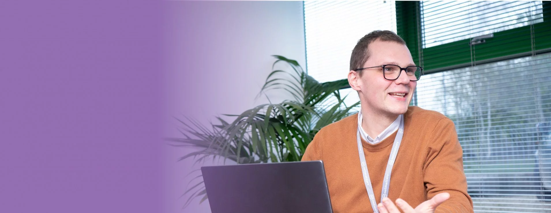 Website designer reviewing a project wireframe